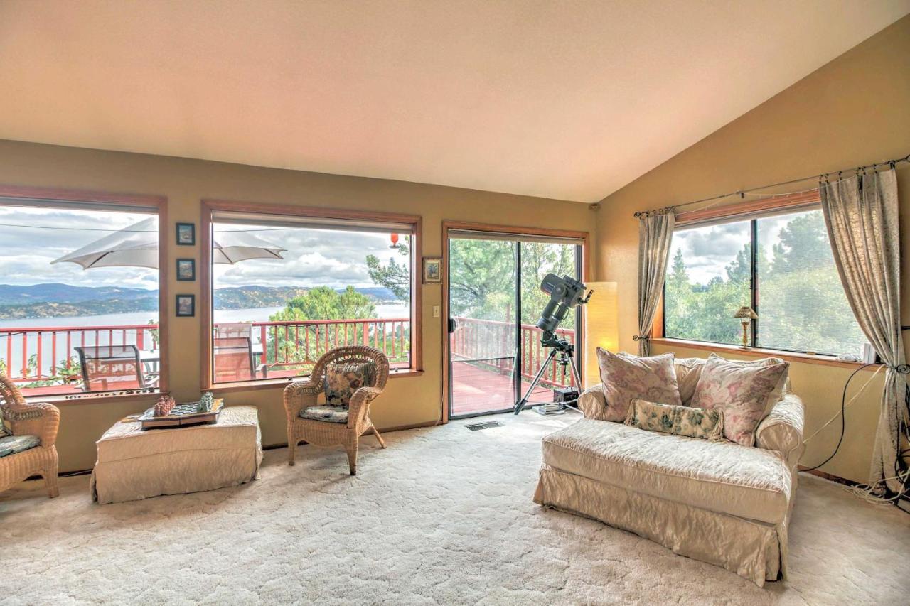 Spacious Kelseyville Home With Large Lakefront Deck! Exterior photo