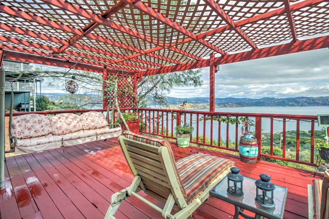 Spacious Kelseyville Home With Large Lakefront Deck! Exterior photo